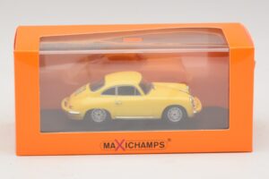 Porsche 356C Carrera 2 Amarillo Maxichamps 1:43 940062361 Metal - imagen 5 de 5