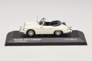 Porsche 356C Descapotable Polizei Dusseldorf Minichamps 1:43 430062391 Metal