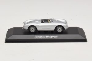 Porsche 550 Spyder Plata Maxichamps 1:43 940066030 Metal