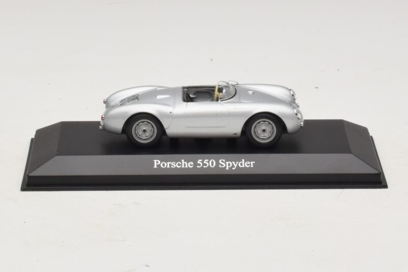 Porsche 550 Spyder Plata Maxichamps 1:43 940066030 Metal