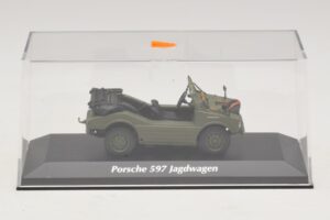 Porsche 597 Jagdwagen Oliva Maxichamps 1:43 940065300 Metal - imagen 4 de 5
