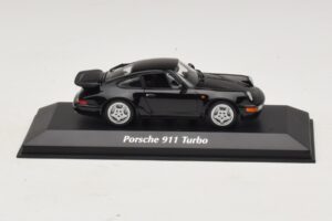 Porsche 911 964 Turbo Negro Maxichamps 1:43 Porsche 911 964 Turbo Negro Maxichamps 1:43 940069101 Metal