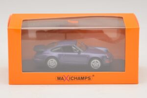 Porsche 911 964 Turbo Morado Metalizado Maxichamps 1:43 940069100 Metal - imagen 5 de 5
