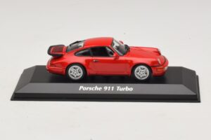 Porsche 911 964 Turbo Rojo Maxichamps 1:43 Porsche 911 964 Turbo Rojo Maxichamps 1:43 940069102 Metal