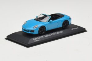 Porsche 911 991.1 Carrera 4 GTS Descapotable Azul Minichamps 1:43 410067332 Metal - imagen 2 de 5