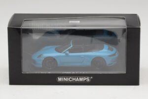 Porsche 911 991.1 Carrera 4 GTS Descapotable Azul Minichamps 1:43 410067332 Metal - imagen 5 de 5
