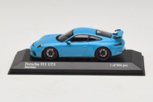 Porsche 911 991.1 GT3 Azul Minichamps 1:43 410066022 Metal