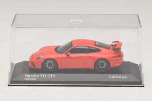 Porsche 911 991.1 GT3 Naranja Minichamps 1:43 410066024 Metal - imagen 4 de 5