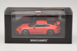 Porsche 911 991.1 GT3 Naranja Minichamps 1:43 410066024 Metal - imagen 5 de 5