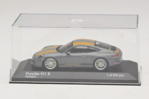 Porsche 911 991.1 R Gris Minichamps 1:43 410066232 Metal - imagen 4 de 5