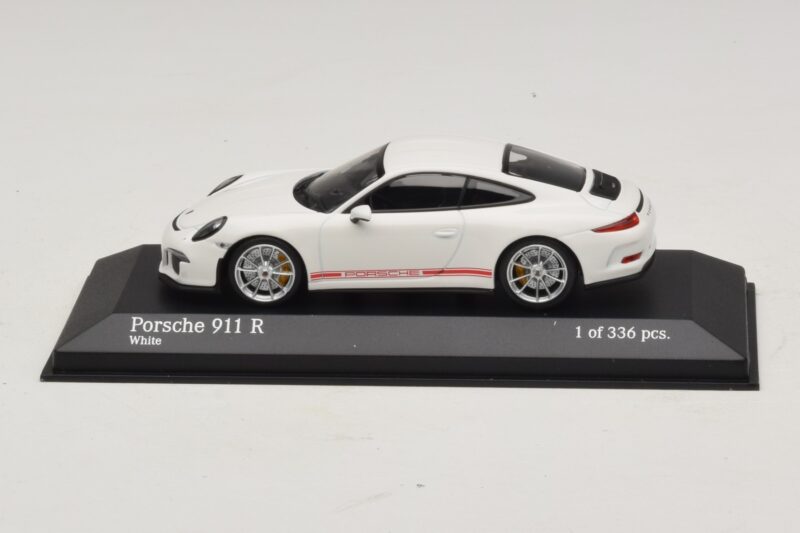Porsche 911 991.1 R Blanco Minichamps 1:43 410066221 Metal