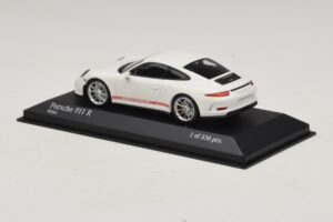 Porsche 911 991.1 R Blanco Minichamps 1:43 410066221 Metal - imagen 3 de 5