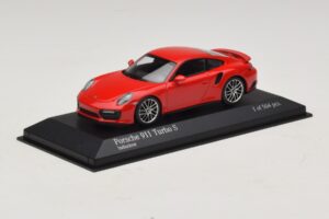 Porsche 911 991.1 Turbo S Rojo Minichamps 1:43 410067170 Metal - imagen 2 de 5