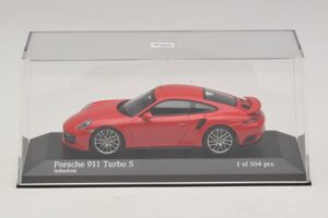 Porsche 911 991.1 Turbo S Rojo Minichamps 1:43 410067170 Metal - imagen 4 de 5