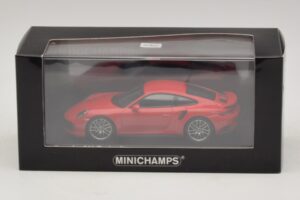 Porsche 911 991.1 Turbo S Rojo Minichamps 1:43 410067170 Metal - imagen 5 de 5