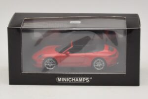 Porsche 911 991.2 Carrera 4 Descapotable Rojo Minichamps 1:43 410067230 Metal - imagen 5 de 5