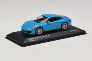 Porsche 911 991.2 Carrera 4S Azul Minichamps 1:43 410067242 Metal - imagen 2 de 5