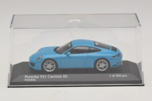 Porsche 911 991.2 Carrera 4S Azul Minichamps 1:43 410067242 Metal - imagen 4 de 5