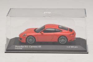 Porsche 911 991.2 Carrera 4S Naranja Minichamps 1:43 410067241 Metal - imagen 4 de 5