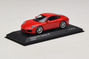 Porsche 911 991.2 Carrera 4S Rojo Minichamps 1:43 410067240 Metal - imagen 2 de 5