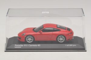 Porsche 911 991.2 Carrera 4S Rojo Minichamps 1:43 410067240 Metal - imagen 4 de 5