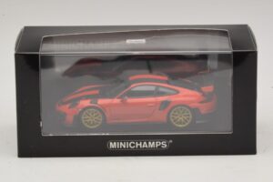 Porsche 911 991.2 GT2 RS Weissach Package Naranja Minichamps 1:43 410067224 Metal - imagen 5 de 5