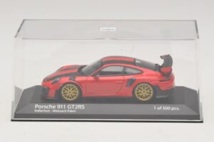 Porsche 911 991.2 GT2 RS Weissach Package Rojo Minichamps 1:43 410067221 Metal - imagen 4 de 5