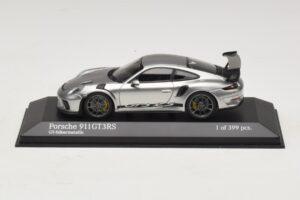Porsche 911 991.2 GT3 RS Plata Minichamps 1:43 410067020 Metal
