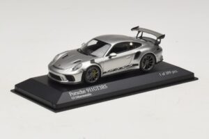 Porsche 911 991.2 GT3 RS Plata Minichamps 1:43 410067020 Metal - imagen 2 de 5