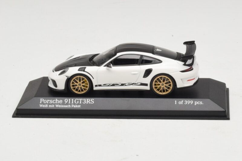 Porsche 911 991.2 GT3 RS Blanco Con Weissach Package Minichamps 1:43 410067022 Metal