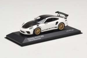 Porsche 911 991.2 GT3 RS Blanco Con Weissach Package Minichamps 1:43 410067022 Metal - imagen 2 de 5