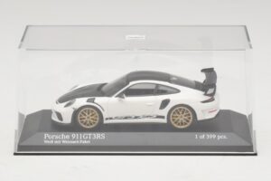 Porsche 911 991.2 GT3 RS Blanco Con Weissach Package Minichamps 1:43 410067022 Metal - imagen 4 de 5