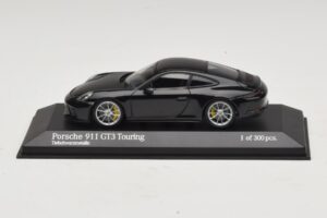 Porsche 911 991.2 GT3 Touring Negro Metalizado Minichamps 1:43 410067424 Metal