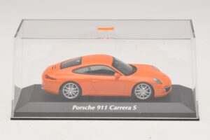 Porsche 911 991 Carrera S Naranja Maxichamps 1:43 940060221 Metal - imagen 4 de 5