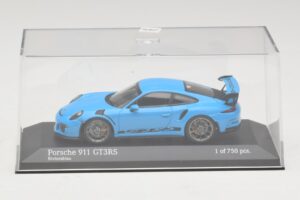 Porsche 911 991 GT3 RS Azul Minichamps 1:43 410063222 Metal - imagen 4 de 5