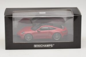 Porsche 911 992 Carrera 4S Rojo Minichamps 1:43 410069321 Metal - imagen 5 de 5