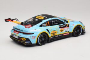 Porsche 911 992 Rally GT #1 C. Cherain / D. Withers Rallye de Wallonie 2025 IXO 1:18 18RMC254 Metal - imagen 2 de 6
