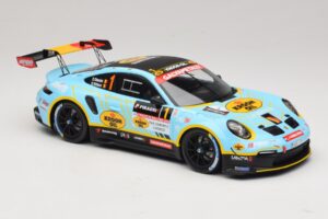 Porsche 911 992 Rally GT #1 C. Cherain / D. Withers Rallye de Wallonie 2025 IXO 1:18 18RMC254 Metal - imagen 4 de 6