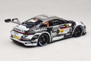 Porsche 911 992 Rally GT #17 C. De Cecco / J. Humblet Rallye de Wallonie 2025 IXO 1:18 18RMC255 Metal - imagen 2 de 6