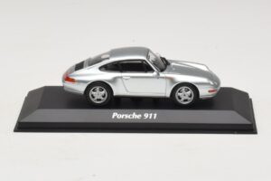 Porsche 911 993 Plata Maxichamps 1:43 940063001 Metal