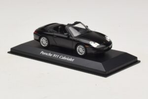 Porsche 911 996 Descapotable Negro Metalizado Maxichamps 1:43 940061030 Metal - imagen 3 de 5