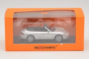 Porsche 911 996 Descapotable Plata Maxichamps 1:43 940061031 Metal - imagen 5 de 5