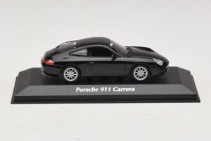 Porsche 911 996 Carrera Negro Maxichamps 1:43 940061020 Metal