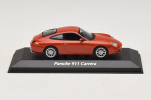 Porsche 911 996 Carrera Orange Metallic Maxichamps 1:43 940061021 Metal
