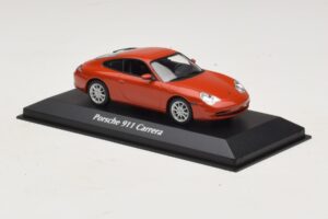 Porsche 911 996 Carrera Orange Metallic Maxichamps 1:43 940061021 Metal - imagen 3 de 5