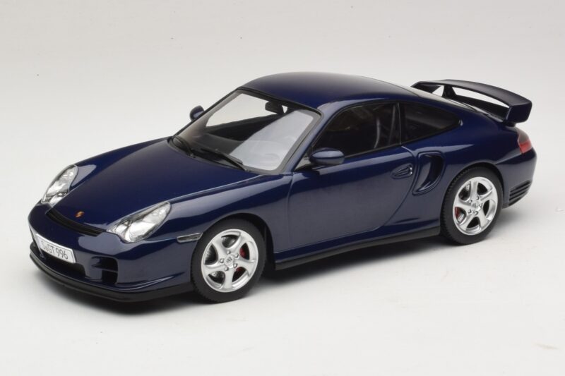 Porsche 911 996 GT2 Azul Oscuro Metalizado KK-Scale 1:18 KKDC181452 Metal
