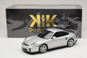 Porsche 911 996 GT2 Plata KK-Scale 1:18 KKDC181451 Metal - imagen 6 de 6