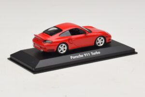 Porsche 911 996 Turbo Rojo Maxichamps 1:43 940069300 Metal - imagen 2 de 5
