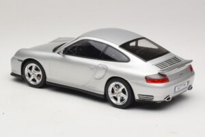 Porsche 911 996 Turbo Plata KK-Scale 1:18 KKDC181471 Metal - imagen 5 de 6
