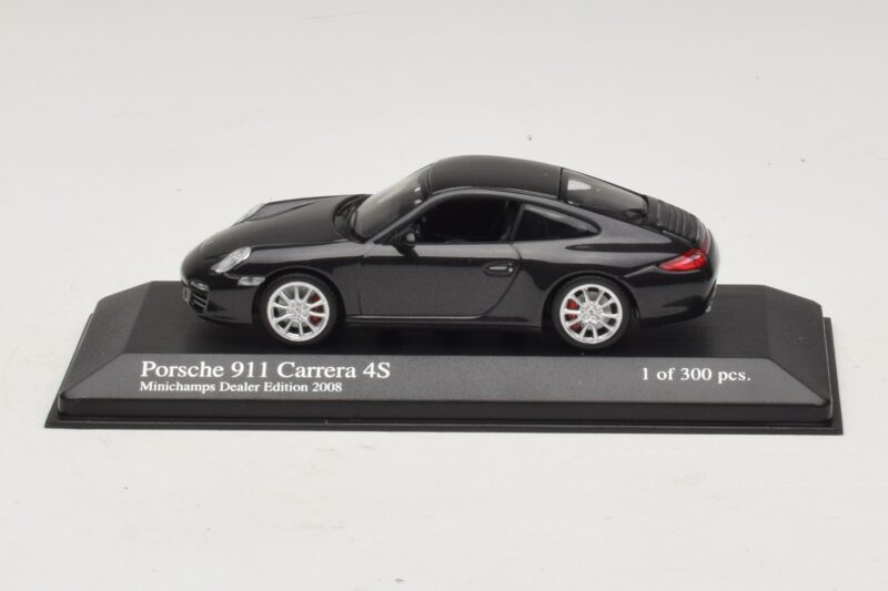 Porsche 911 997 Carrera 4S Gris Metalizado Minichamps 1:43 403066430 Metal